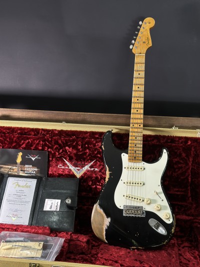 Fender Custom Shop 58 Stratocaster Heavy Relic Black